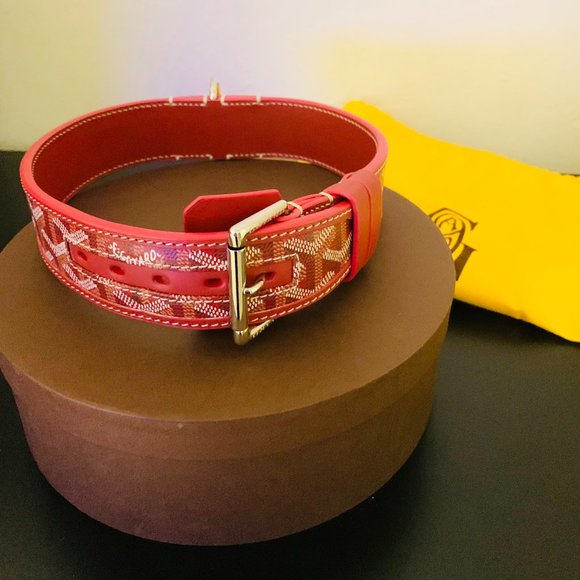 authentic goyard dog collar